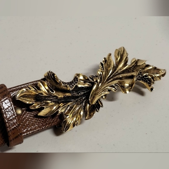 Jay Feinberg Strongwater Signed Designer Belt SIZE MEDIUM - Picture 3 of 15